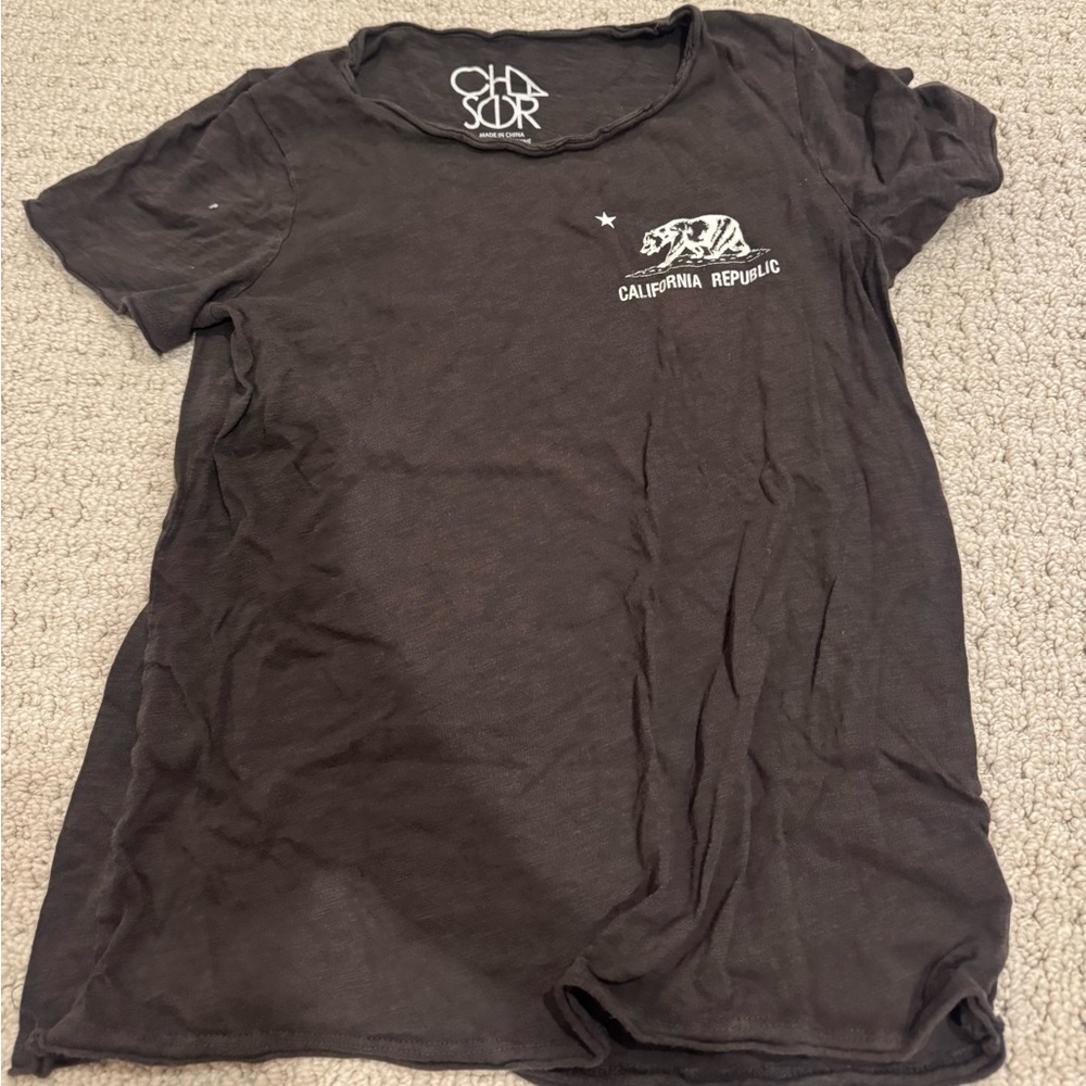 SO Black Graphic Tee